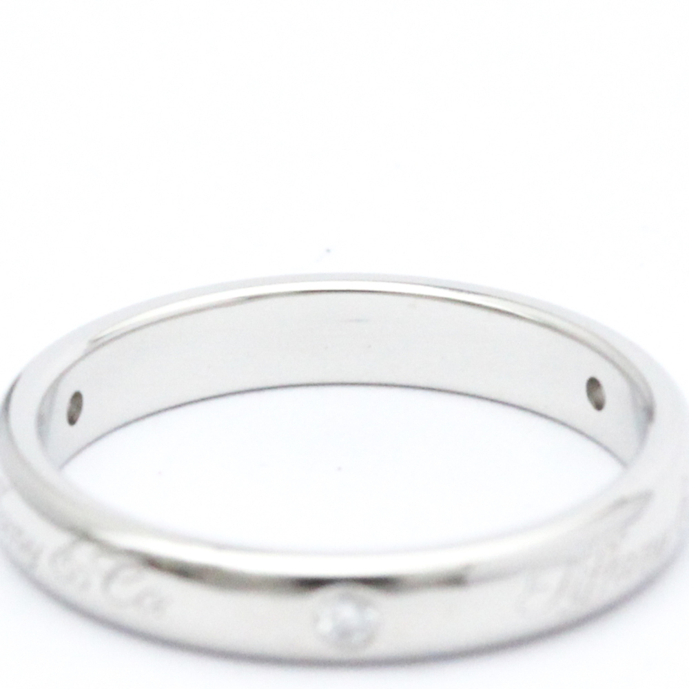 Tiffany Notes 3PD Ring Platinum Fashion Diamond Band Ring Silver - Picture 6 of 9